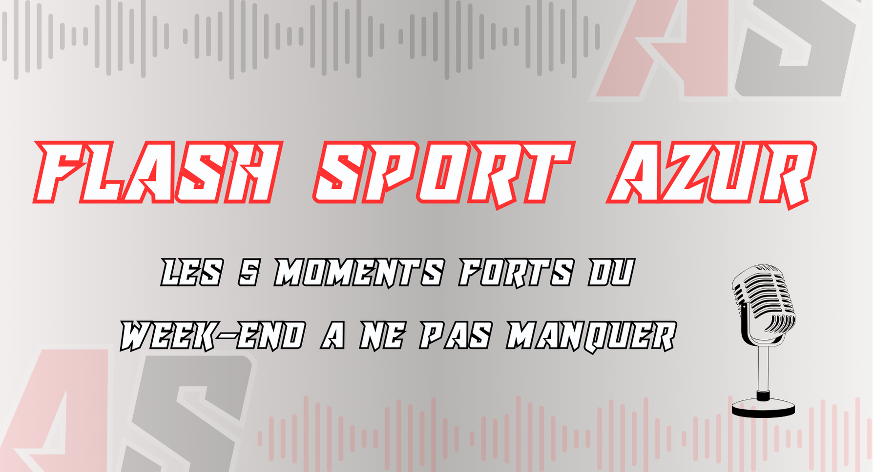 Flash Sport Azur : Les 5 événements sportifs à ne pas manquer ce week-end sur la Côte d’Azur