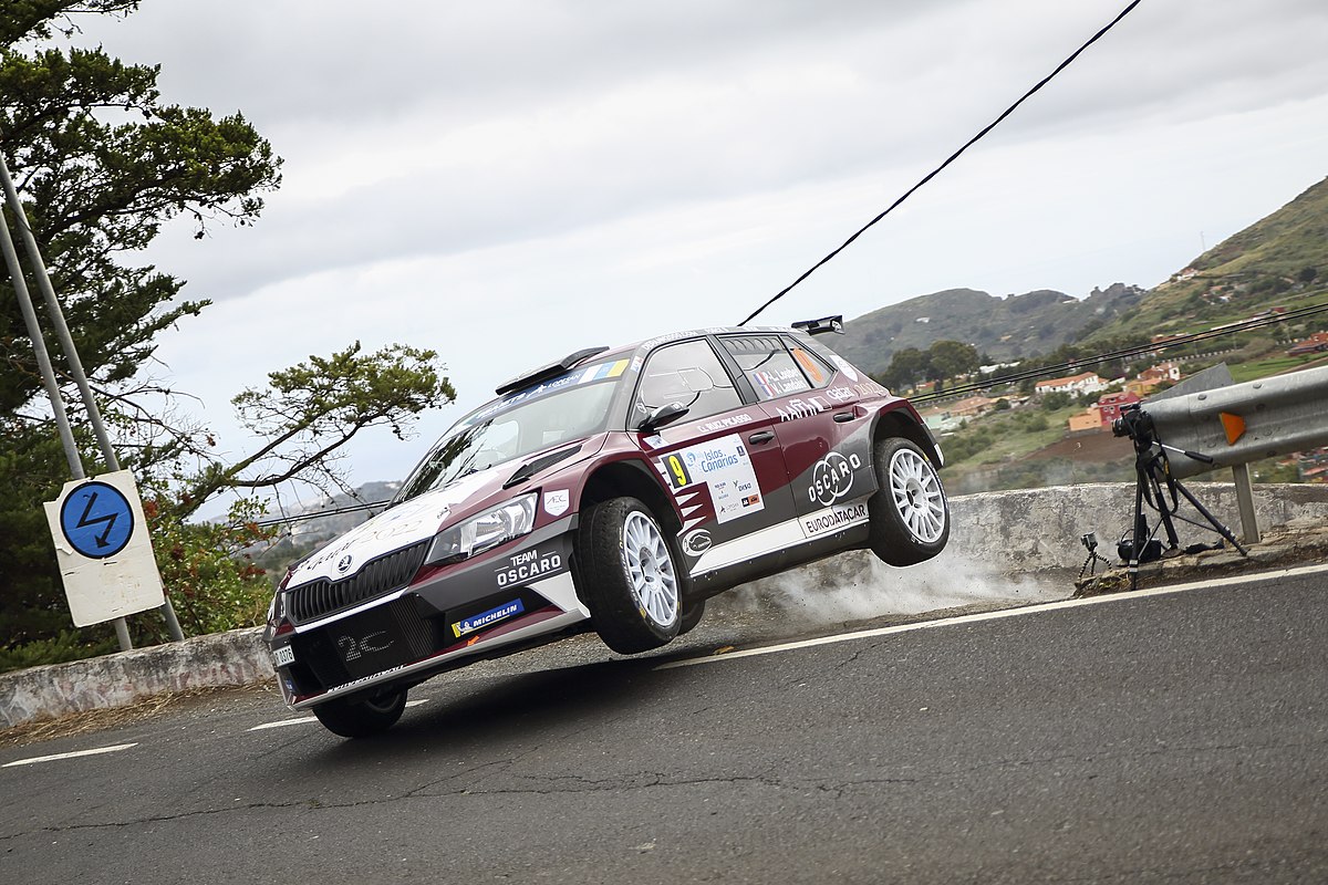 Rallye ERC : Le pilote varois Mathieu Franceschi (Skoda) deuxième du Rallye des Canaries 2024