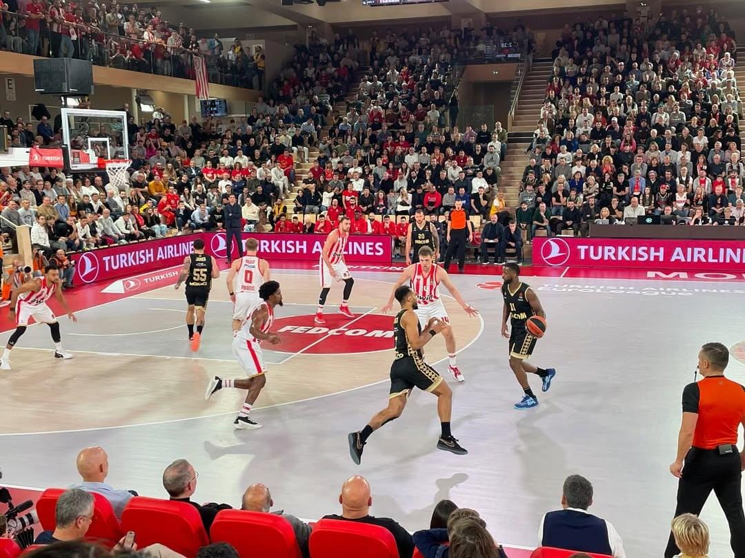 Euroleague : Monaco et ses Grecs tombent de peu face à l’Olympiakos