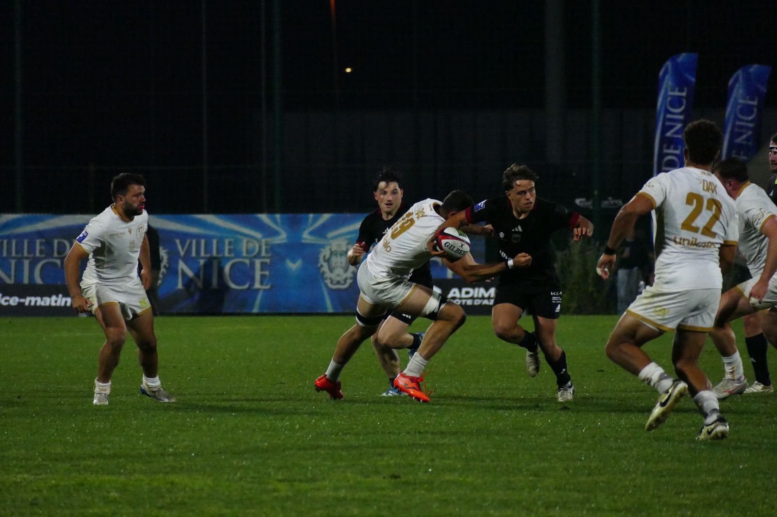 Un Stade Niçois libéré surclasse Dax pour la dernière de la saison