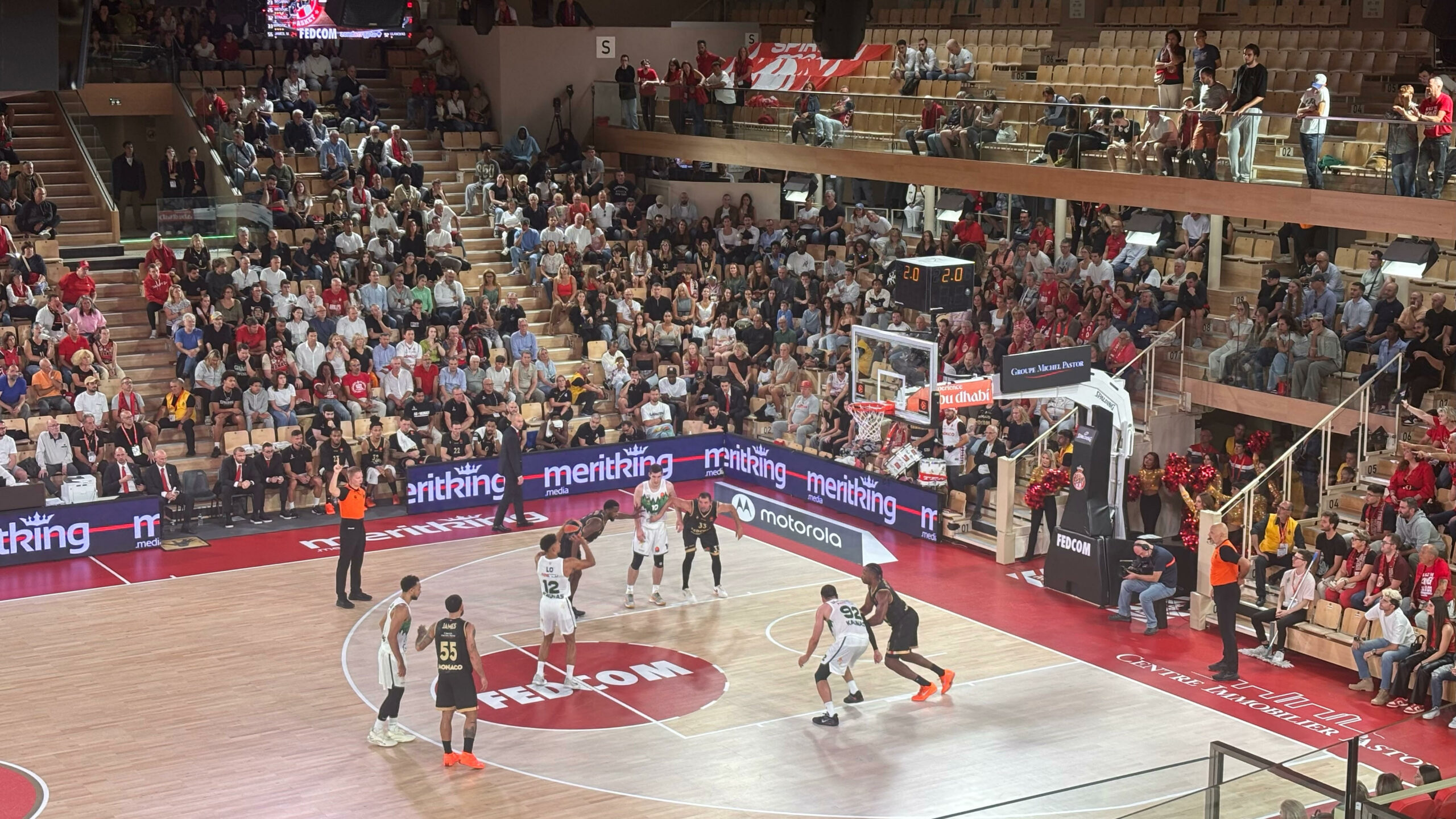 Monaco rate son entrée en Euroligue face à l’équipe de Zalgiris Kaunas